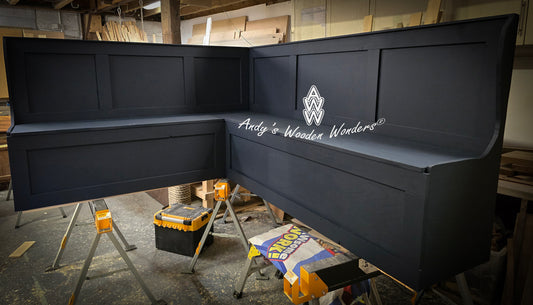 "Alexandra" Corner Monks Bench